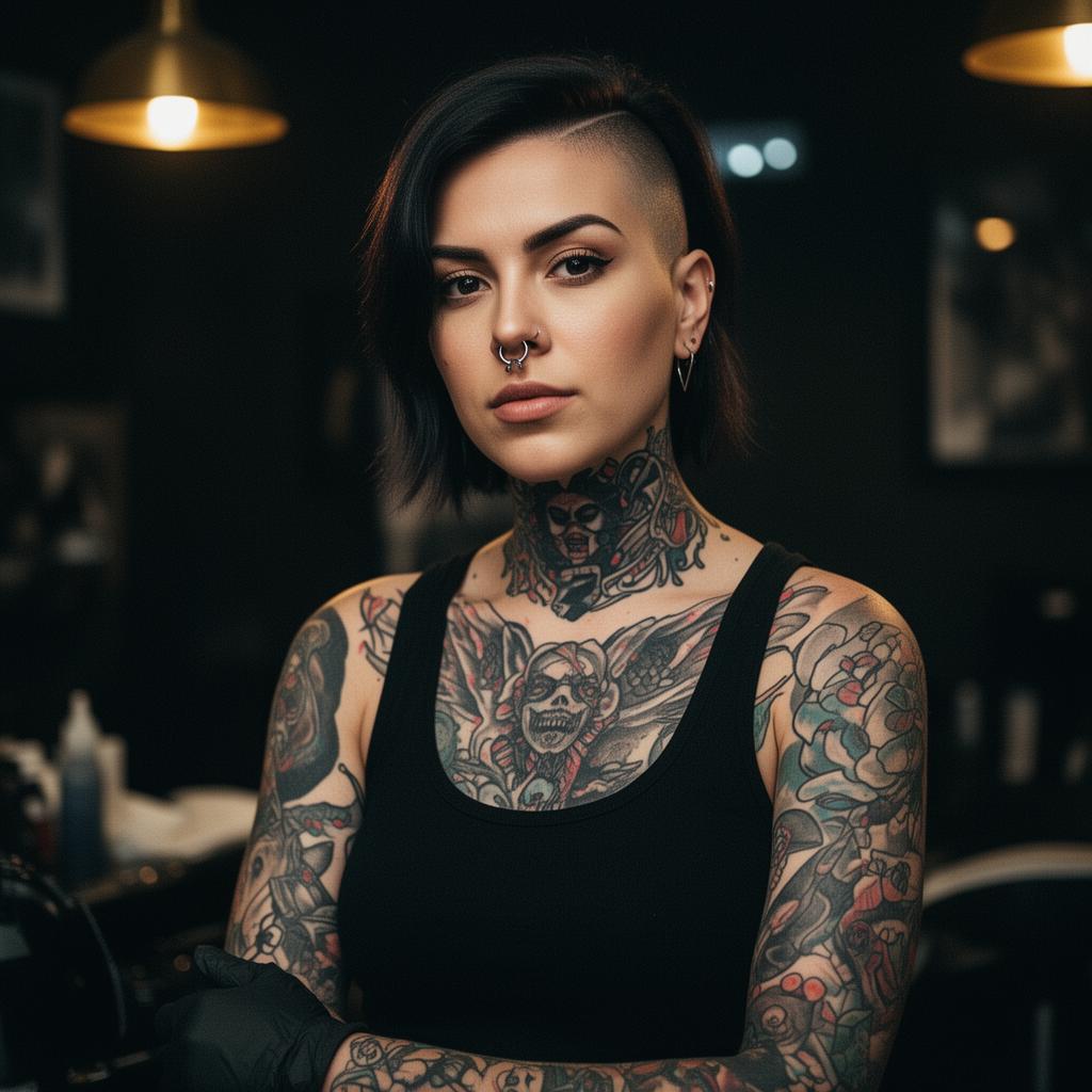 Nora Black — tetováló művész